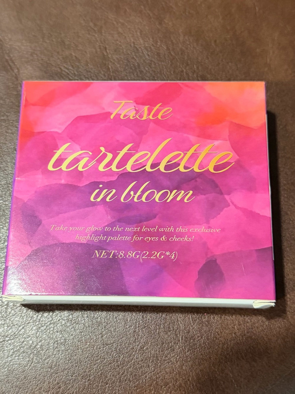 Taste-Tartelette in Bloom Highlight Palette - Pink & Coral Packaging